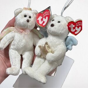 Halo + Star Jingle Beanies • Mint w/ tags Vintage